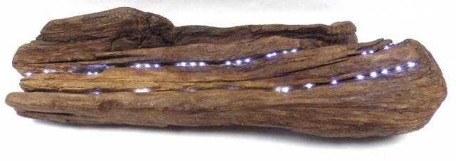 darren clement drdc creative driftwood led light holder